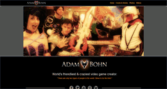 Desktop Screenshot of adambohn.com